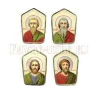 Иконы на митру миниатюра Евангелисты купить с доставкой