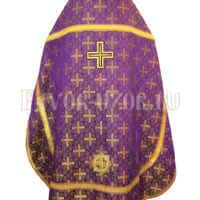 Богослужебное фиолетовое иерейское облачение купить с доставкой