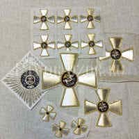 Георгиевский набор крестов, вышивка купить с доставкой